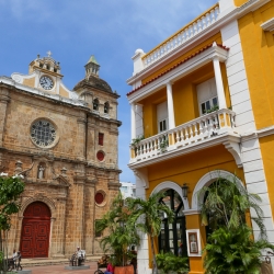 Cathedral in Cartegena, Colombia