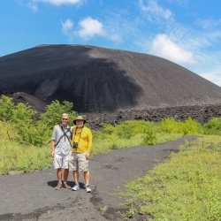 Hiking Cerro Negro in Nicaragua