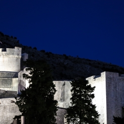 The old fortress walls.