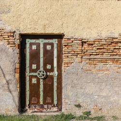 Neat old door.