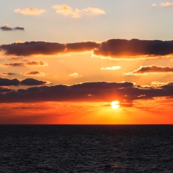 Santorini sunset.