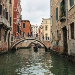 Canal bridges.