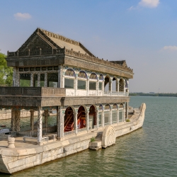Qing Dynasty Marble Boat