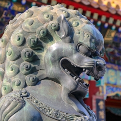 Summer palace lion