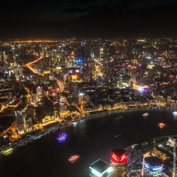 Shanghai from atop the Shanghai Tower.