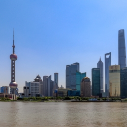 Shanghai from the Bund.