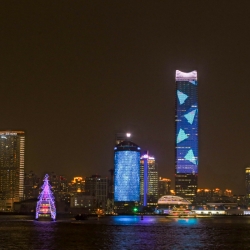 Shanghai lights.