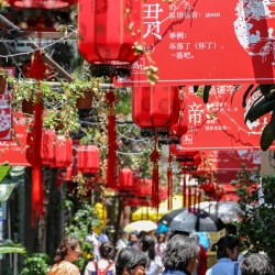 Tianzifang alley.