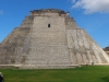 Huge pyramid right at the entrance.