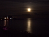 Moonrise over the bay.