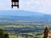 View to the Umbrian countryside from Assisi.